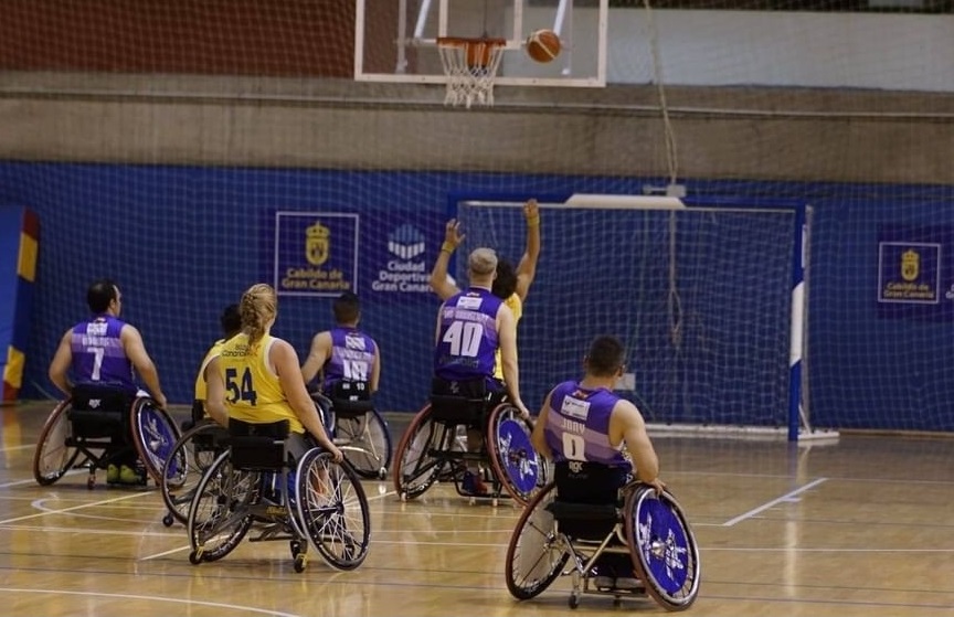 Los favoritos no fallan en la quinta jornada de la Liga de baloncesto en silla de ruedas Los favoritos no fallan en la quinta jornada de la Liga de baloncesto en silla de ruedas